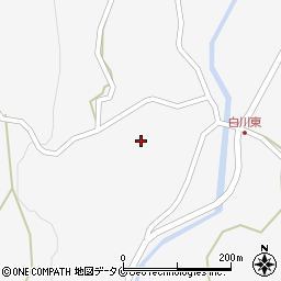 鹿児島県南さつま市金峰町白川656周辺の地図