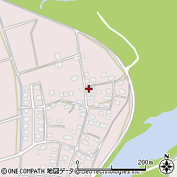 鹿児島県南さつま市加世田益山2752周辺の地図