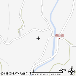 鹿児島県南さつま市金峰町白川658周辺の地図