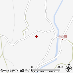 鹿児島県南さつま市金峰町白川624周辺の地図