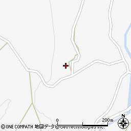 鹿児島県南さつま市金峰町白川582周辺の地図