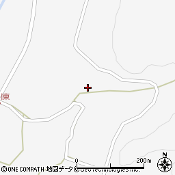 鹿児島県南さつま市金峰町白川1409周辺の地図