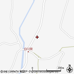 鹿児島県南さつま市金峰町白川1236-2周辺の地図