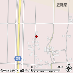 鹿児島県鹿屋市東原町7021周辺の地図