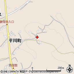 鹿児島県鹿児島市平川町5343周辺の地図