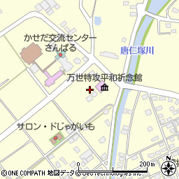 鹿児島県南さつま市加世田高橋1955周辺の地図