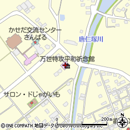 鹿児島県南さつま市加世田高橋1955-3周辺の地図