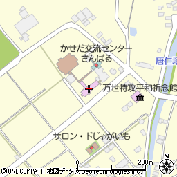 鹿児島県南さつま市加世田高橋1952-2周辺の地図