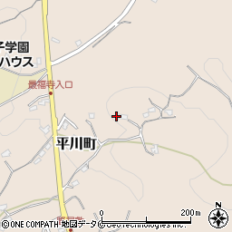 鹿児島県鹿児島市平川町5367周辺の地図