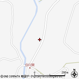 鹿児島県南さつま市金峰町白川1240周辺の地図