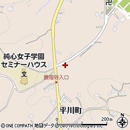 鹿児島県鹿児島市平川町4834-1周辺の地図