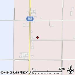 鹿児島県鹿屋市東原町6826-17周辺の地図