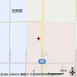 鹿児島県鹿屋市東原町7125-3周辺の地図