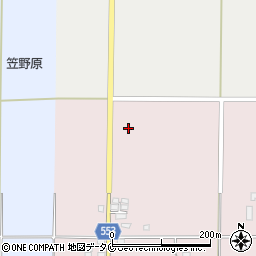 鹿児島県鹿屋市東原町7119周辺の地図