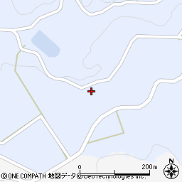 鹿児島県南さつま市金峰町浦之名1947周辺の地図