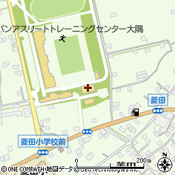 ジャパンアスリートトレーニングセンター大隅周辺の地図