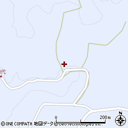 鹿児島県南さつま市金峰町浦之名1911周辺の地図