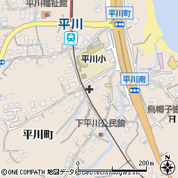 鹿児島県鹿児島市平川町4326周辺の地図