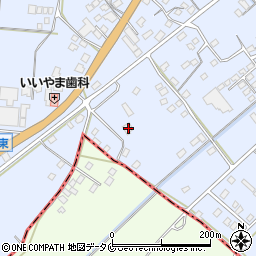 鹿児島県志布志市有明町野井倉7990-1周辺の地図
