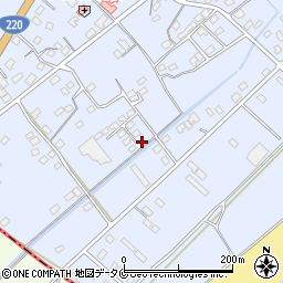 鹿児島県志布志市有明町野井倉8098-4周辺の地図