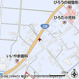 鹿児島県志布志市有明町野井倉8003-3周辺の地図
