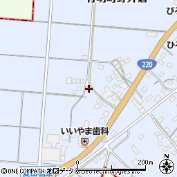 鹿児島県志布志市有明町野井倉7958-3周辺の地図