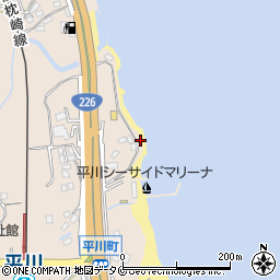 鹿児島県鹿児島市平川町3366周辺の地図