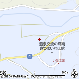 鹿児島県南さつま市金峰町浦之名1225周辺の地図