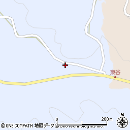 鹿児島県南さつま市金峰町浦之名2541周辺の地図