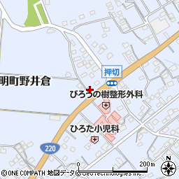 鹿児島県志布志市有明町野井倉8150周辺の地図