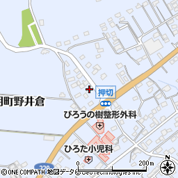 鹿児島県志布志市有明町野井倉8145-1周辺の地図