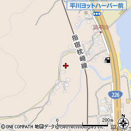 鹿児島県鹿児島市平川町3213-2周辺の地図