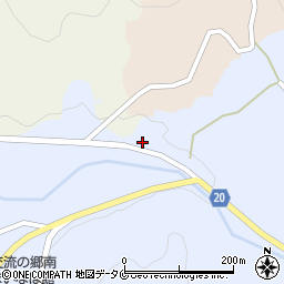 鹿児島県南さつま市金峰町浦之名3587周辺の地図