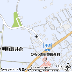 鹿児島県志布志市有明町野井倉8162-1周辺の地図