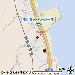 鹿児島県鹿児島市平川町2887周辺の地図