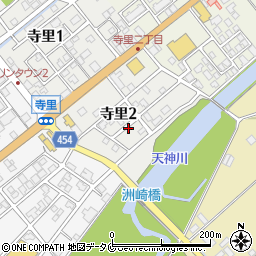 宮崎県串間市寺里2丁目周辺の地図