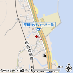 鹿児島県鹿児島市平川町2881周辺の地図