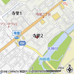 宮崎県串間市寺里2丁目5周辺の地図