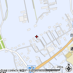 鹿児島県志布志市有明町野井倉8352-3周辺の地図