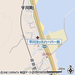 鹿児島県鹿児島市平川町2739周辺の地図