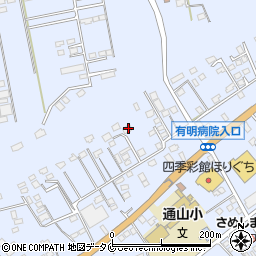鹿児島県志布志市有明町野井倉8503周辺の地図