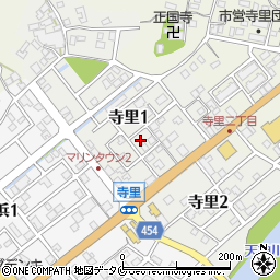 〒888-0011 宮崎県串間市寺里の地図
