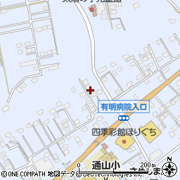 鹿児島県志布志市有明町野井倉8492周辺の地図