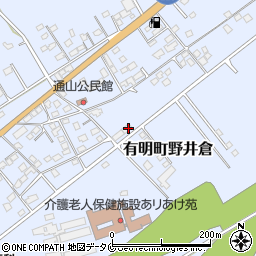 鹿児島県志布志市有明町野井倉8276-186周辺の地図