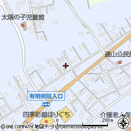 鹿児島県志布志市有明町野井倉8474-41周辺の地図