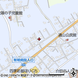 鹿児島県志布志市有明町野井倉8472-1周辺の地図