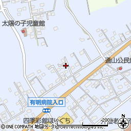 鹿児島県志布志市有明町野井倉8474周辺の地図