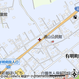 鹿児島県志布志市有明町野井倉8399-2周辺の地図