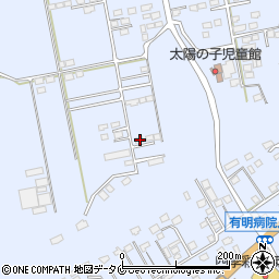 鹿児島県志布志市有明町野井倉8517-1周辺の地図