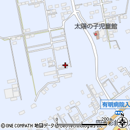 鹿児島県志布志市有明町野井倉8517-2周辺の地図